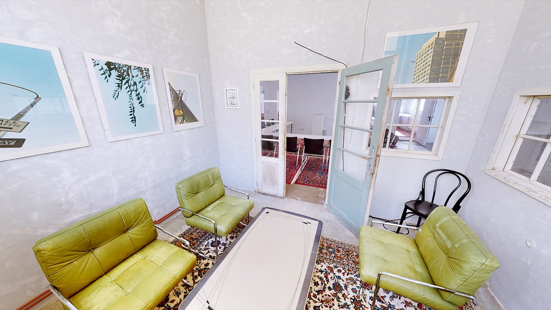 FILM LOFT No. 2 — View through the room