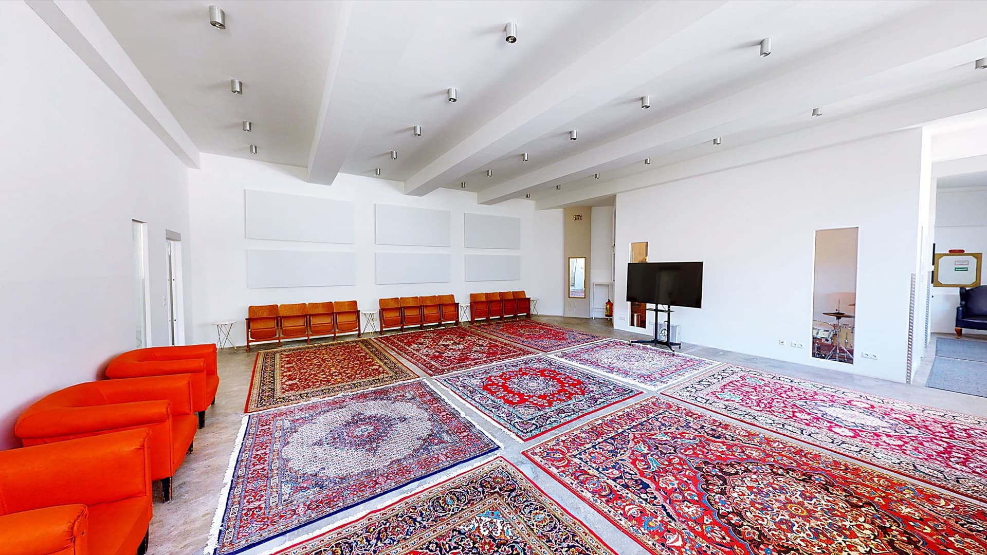 FILM LOFT No. 3 — Persian carpets and factory windows