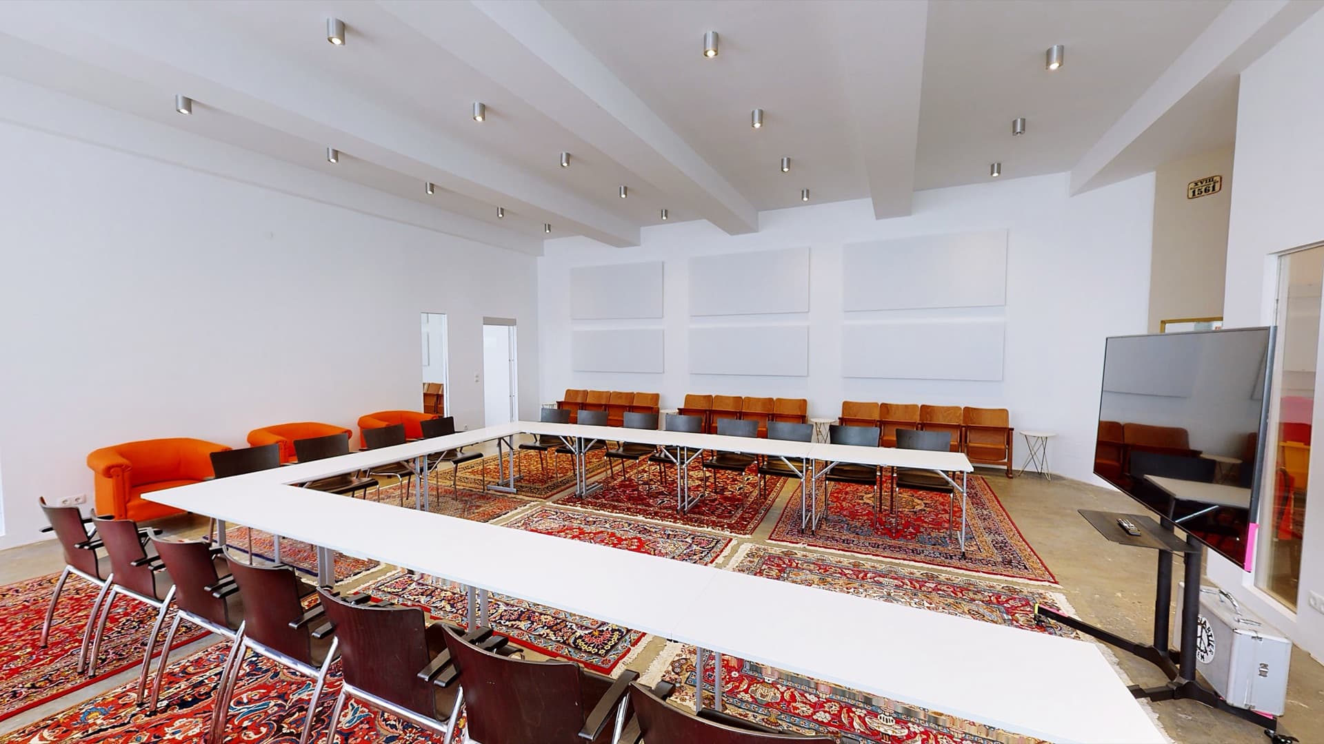 FILM LOFT No. 3 — Full room view