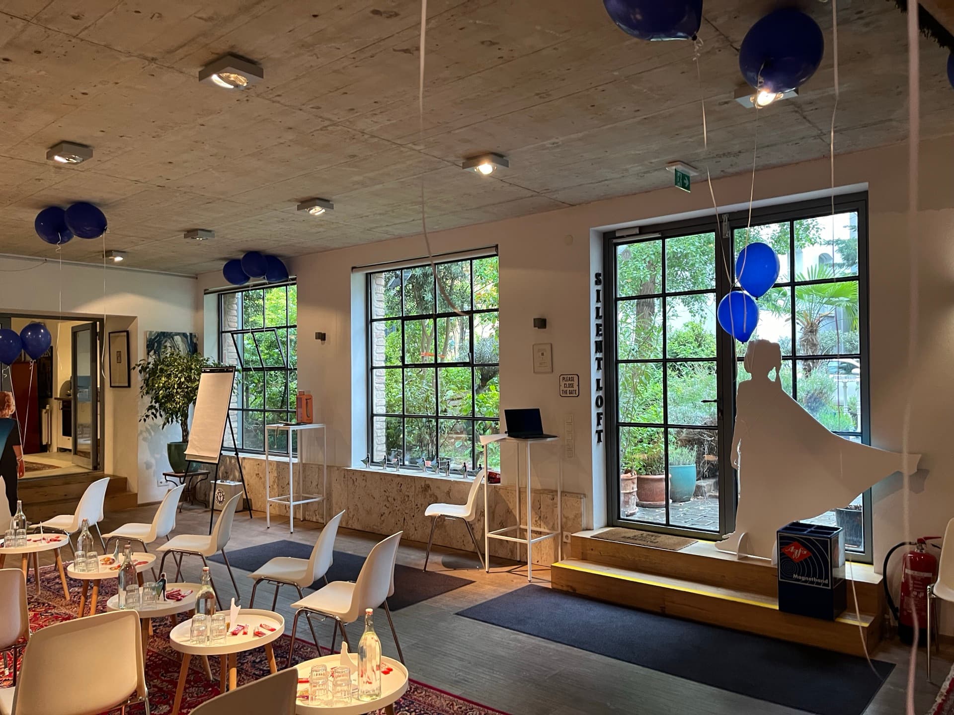 SILENT LOFT — Holcim Seminar-Setup