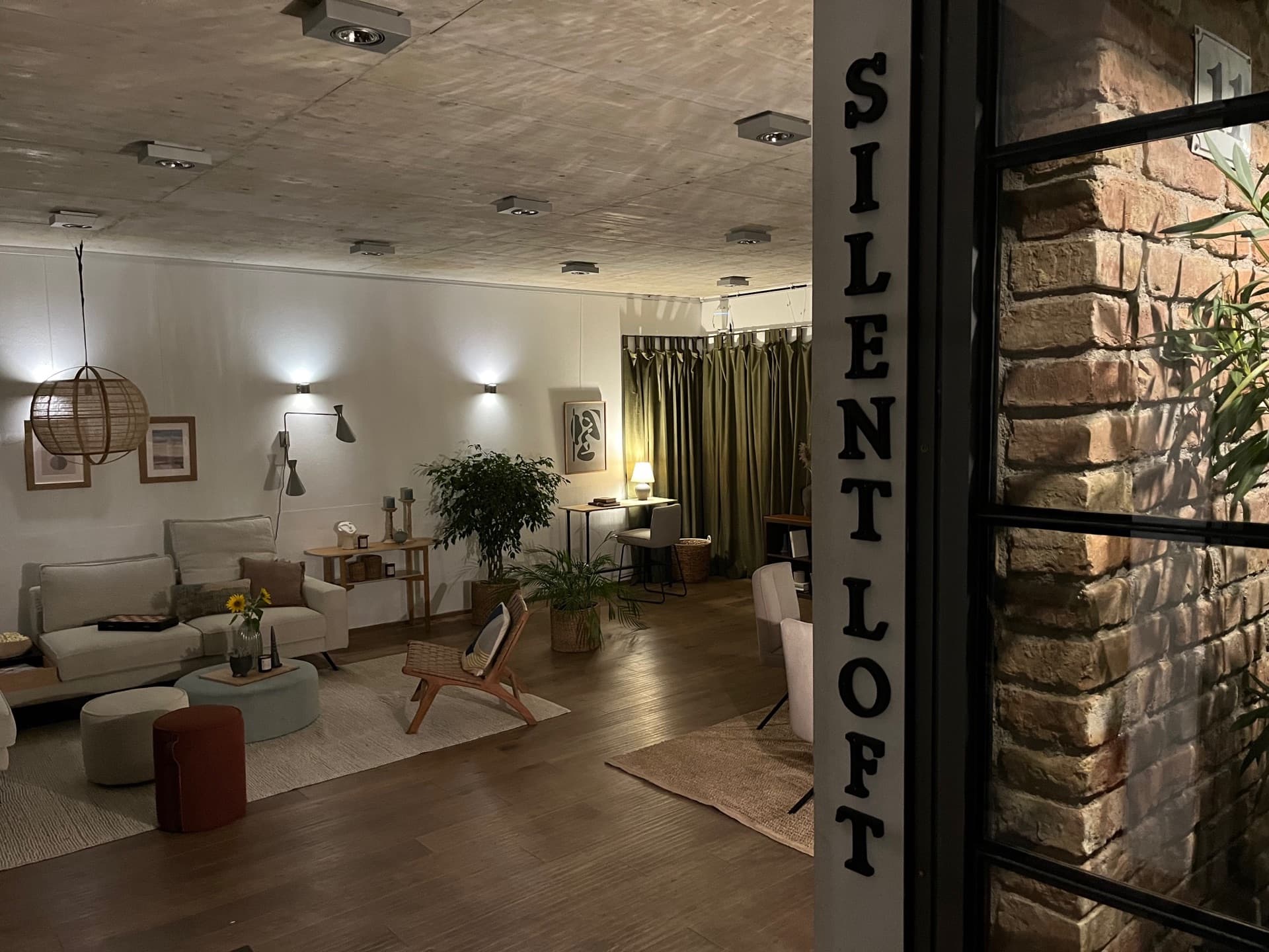 SILENT LOFT — Ada furniture pop-up