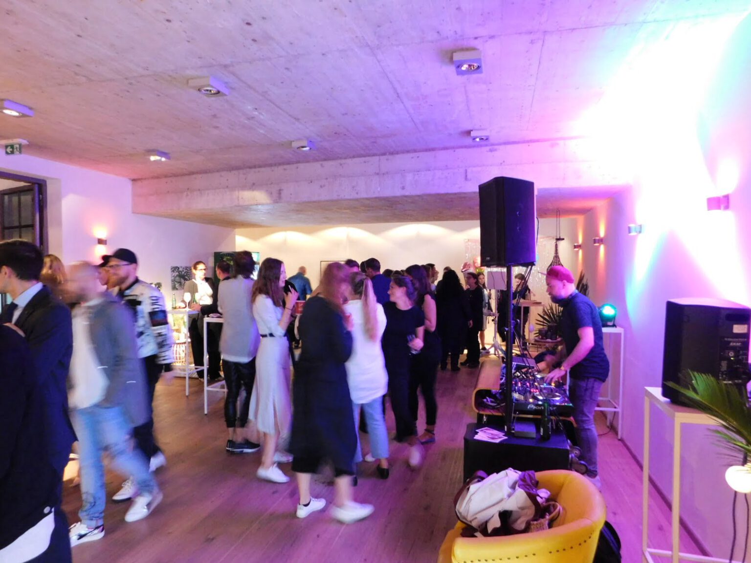 Party in der Seminar- und Eventlocation SILENT LOFT im FILMQUARTIER Wien